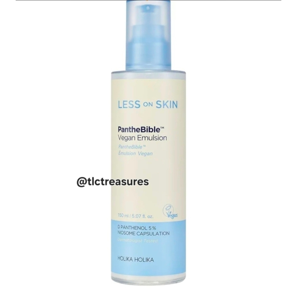 New Holika Holika Less On Skin PantheBible Vegan Emulsion